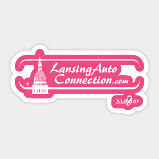 LAC_wht_001 Sticker